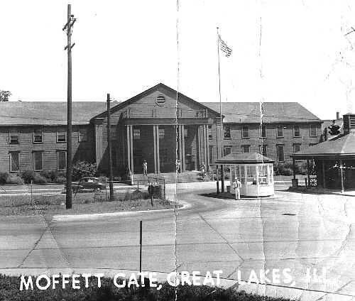 Camp Moffett front gate - Great Lakes, IL